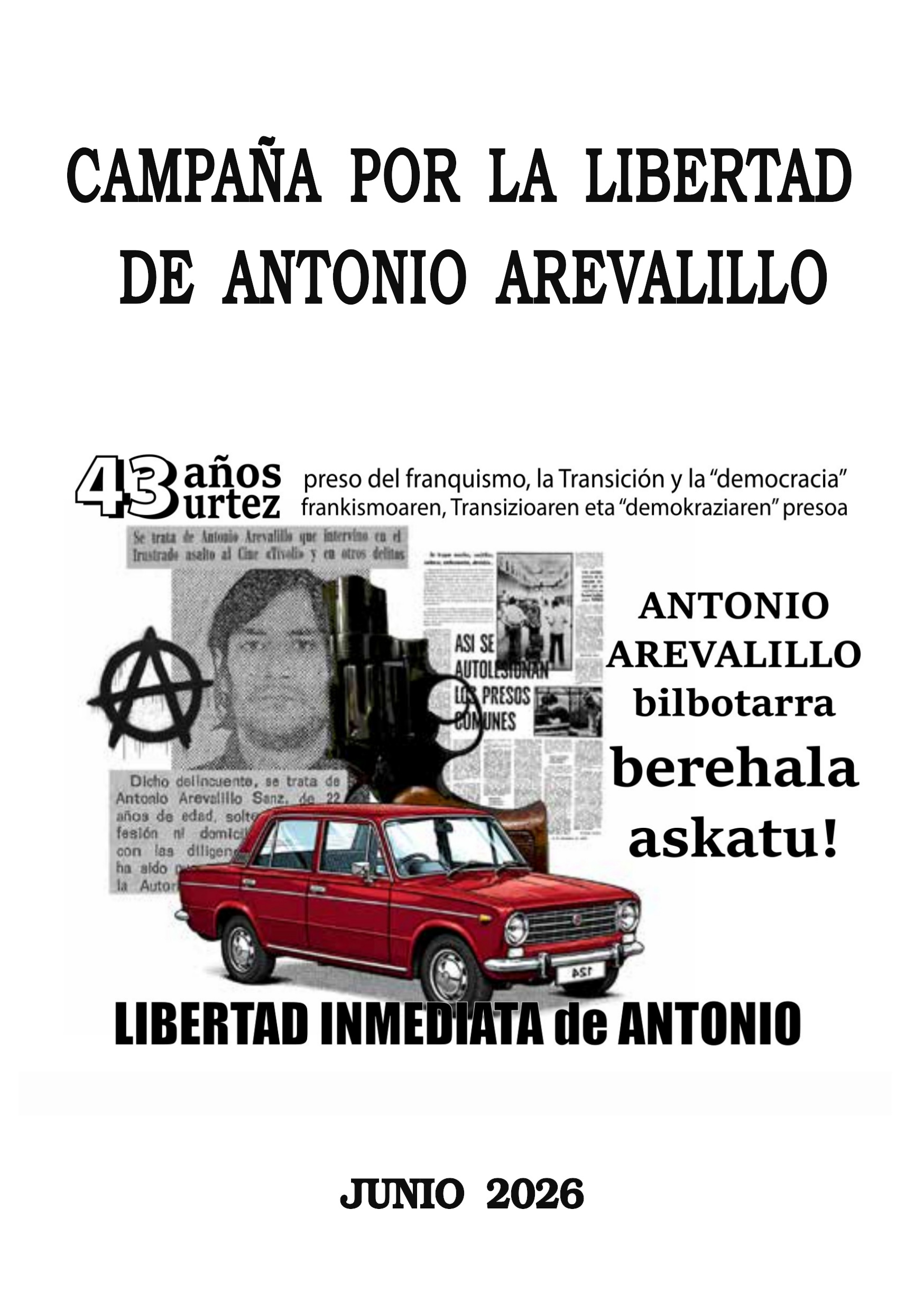 Campaña por la libertad de Antonio Arevalillo